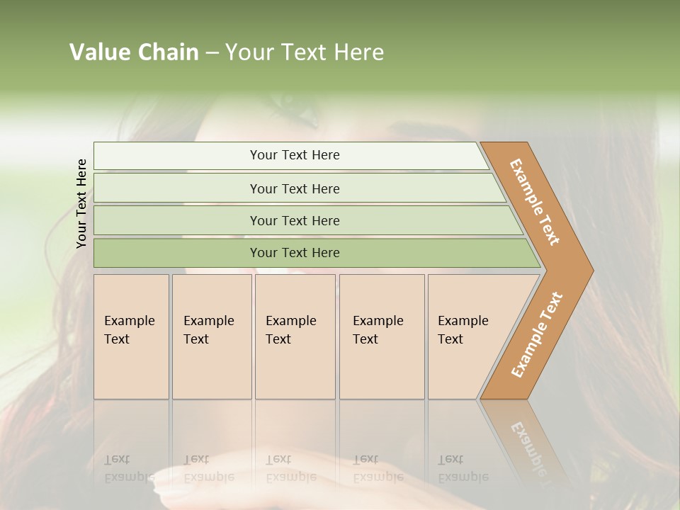 Brown Hand Dental PowerPoint Template