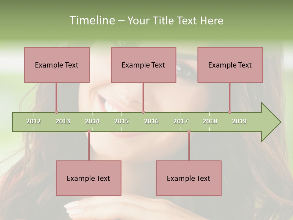 Brown Hand Dental PowerPoint Template