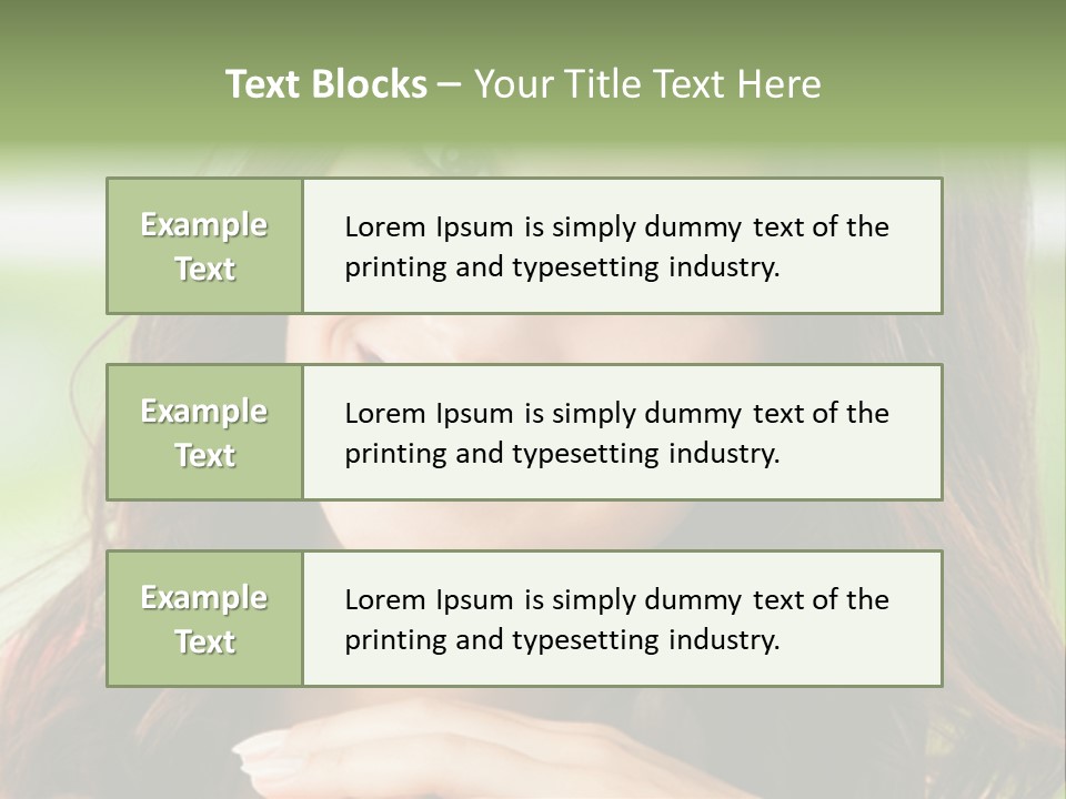 Brown Hand Dental PowerPoint Template