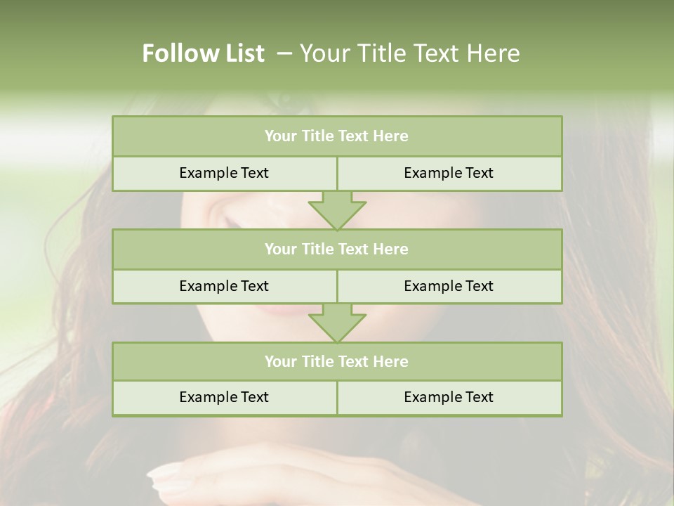 Brown Hand Dental PowerPoint Template