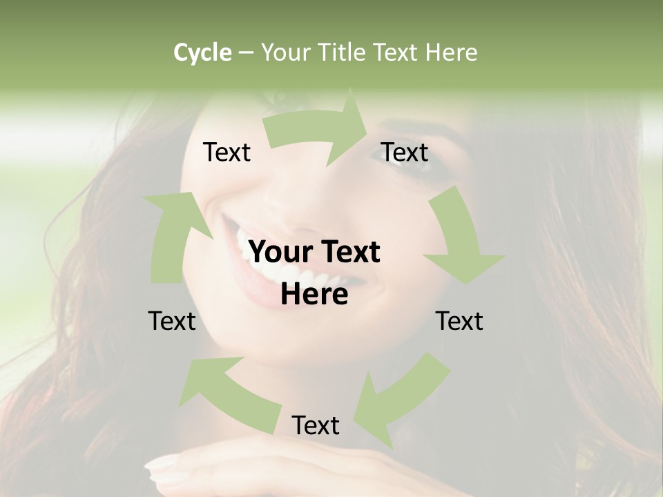 Brown Hand Dental PowerPoint Template