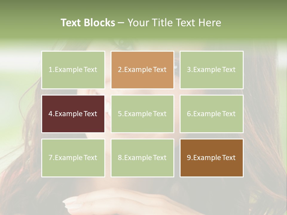 Brown Hand Dental PowerPoint Template
