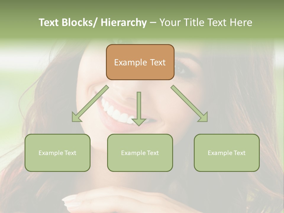 Brown Hand Dental PowerPoint Template