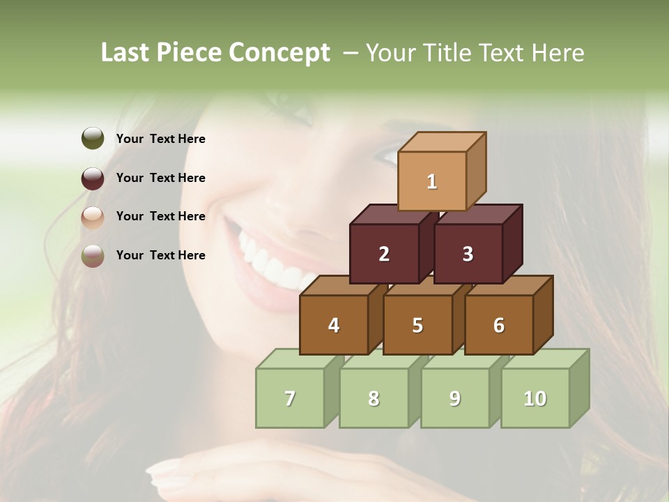 Brown Hand Dental PowerPoint Template