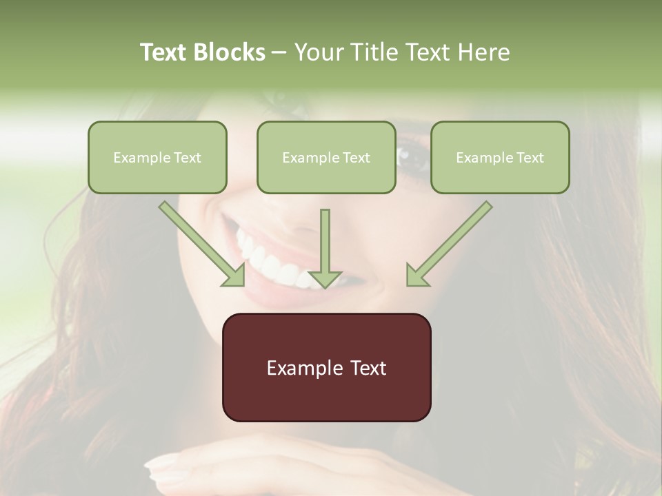 Brown Hand Dental PowerPoint Template
