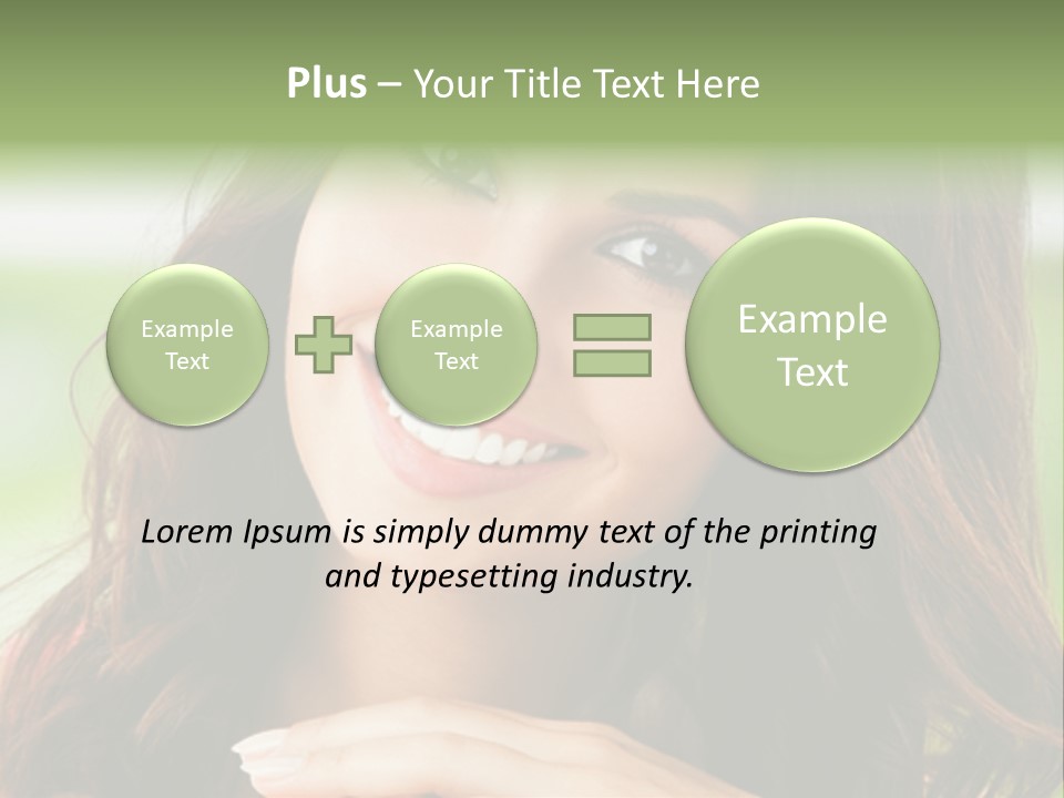 Brown Hand Dental PowerPoint Template