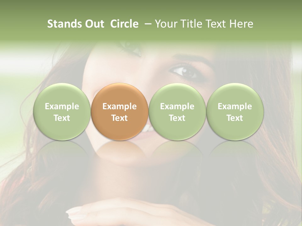 Brown Hand Dental PowerPoint Template