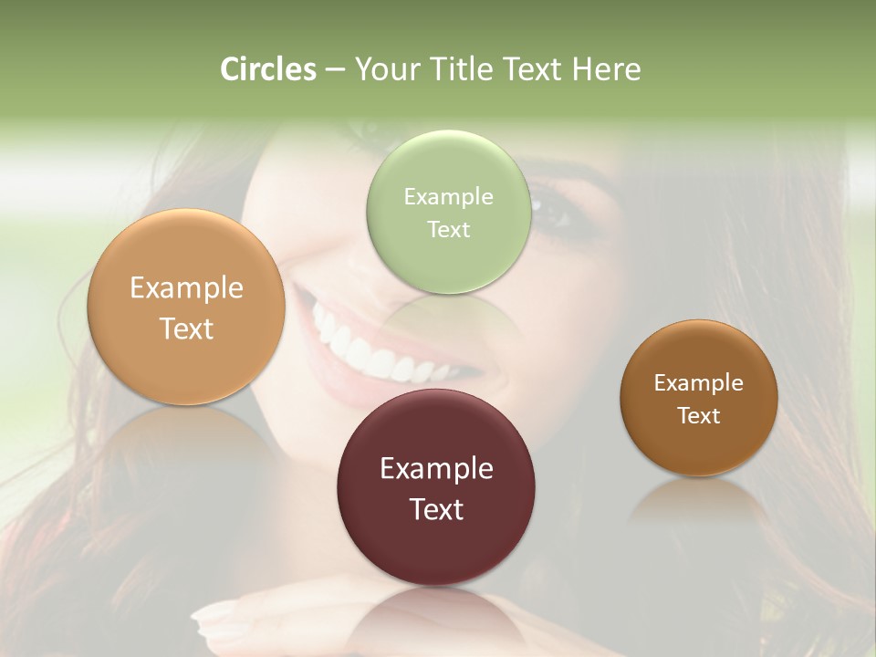 Brown Hand Dental PowerPoint Template