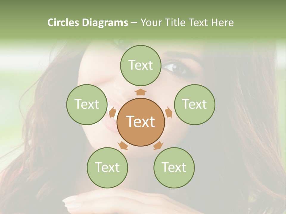 Brown Hand Dental PowerPoint Template