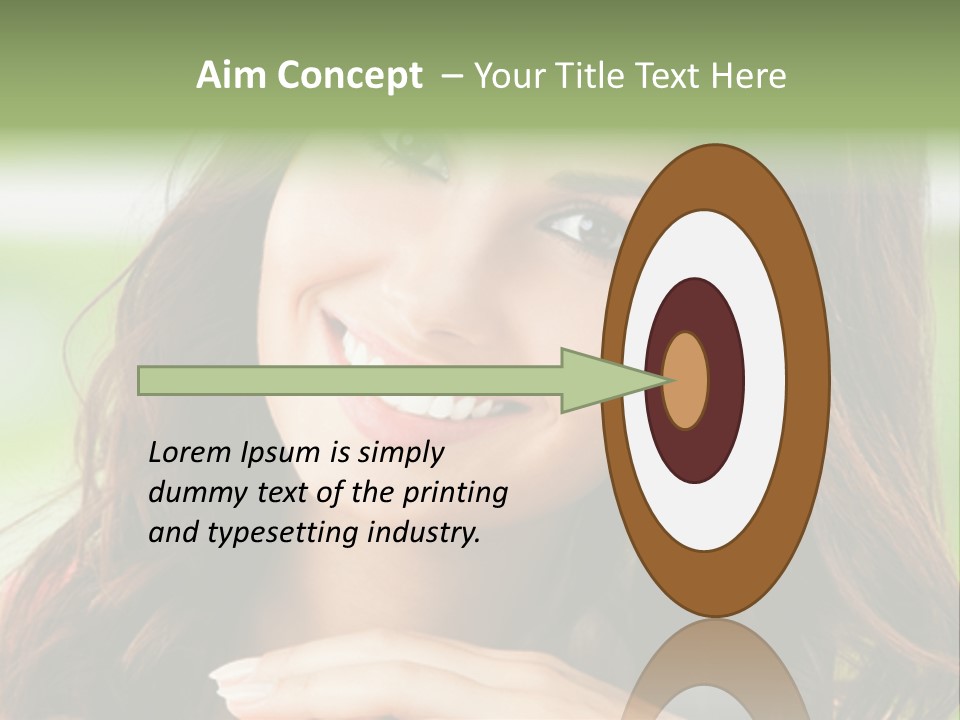 Brown Hand Dental PowerPoint Template