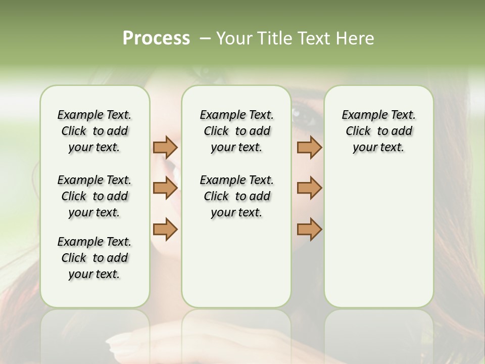 Brown Hand Dental PowerPoint Template