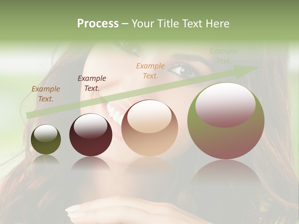 Brown Hand Dental PowerPoint Template