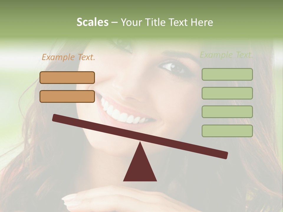 Brown Hand Dental PowerPoint Template