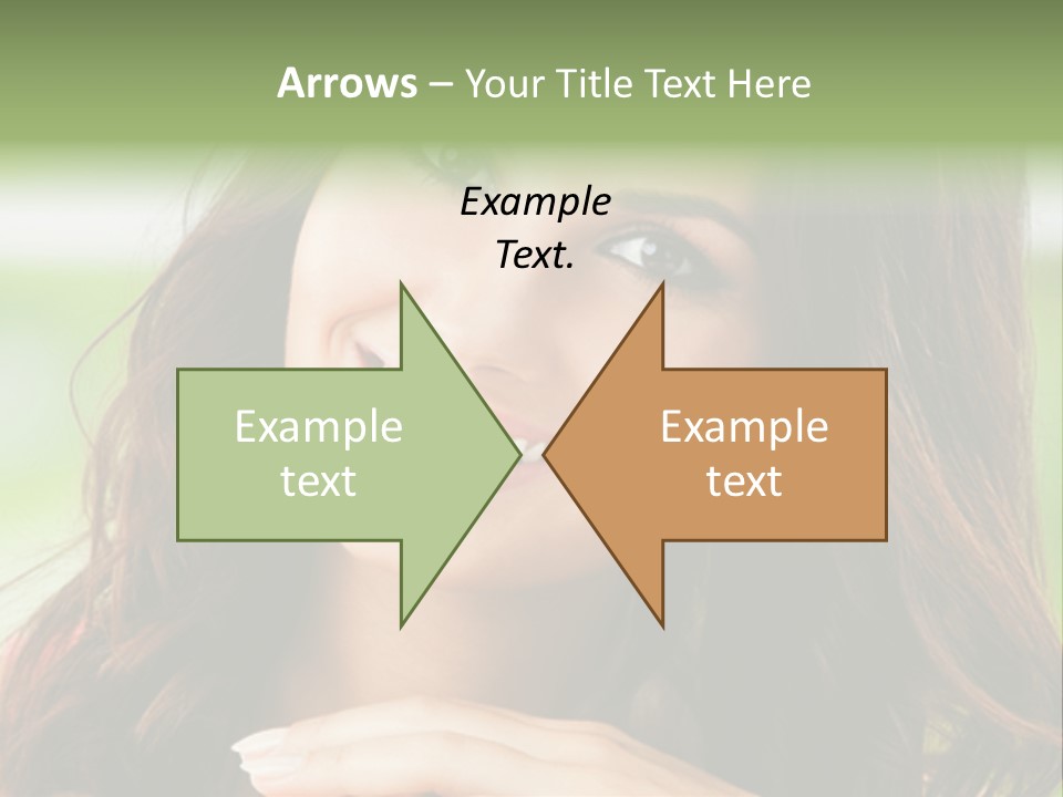 Brown Hand Dental PowerPoint Template