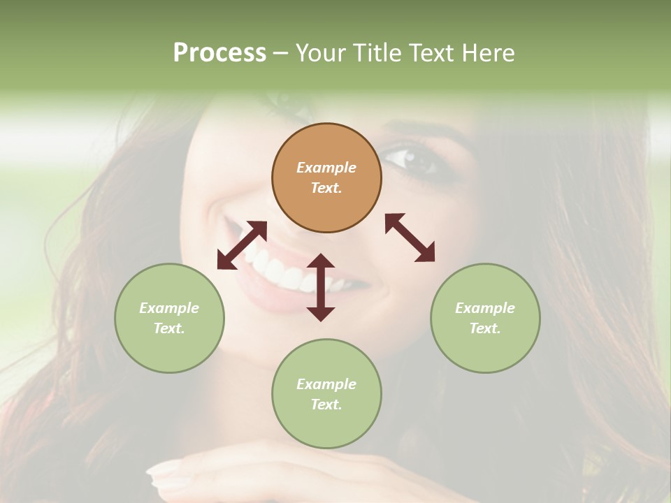 Brown Hand Dental PowerPoint Template