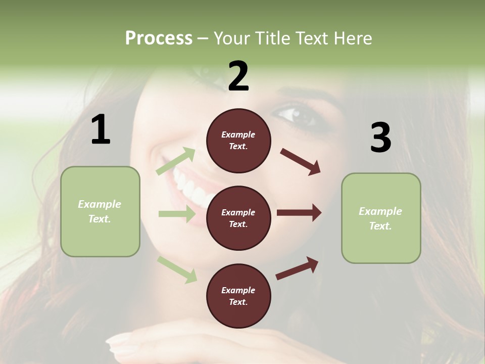 Brown Hand Dental PowerPoint Template