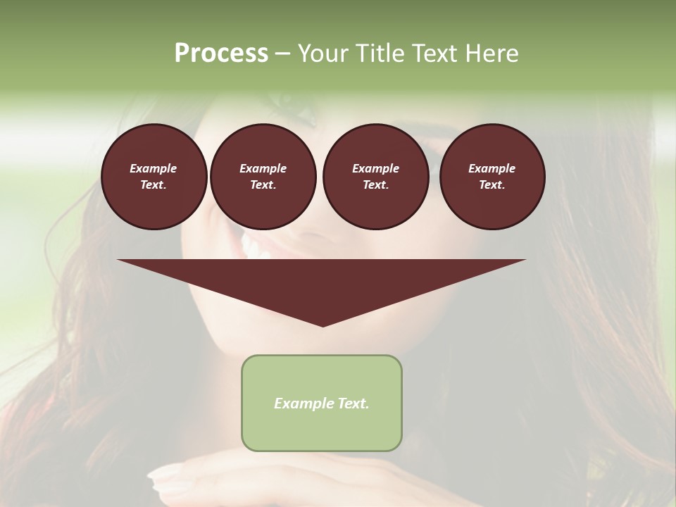 Brown Hand Dental PowerPoint Template