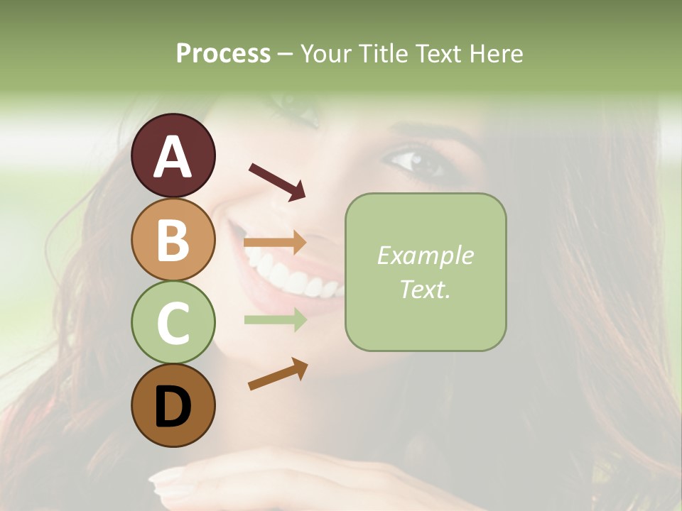 Brown Hand Dental PowerPoint Template