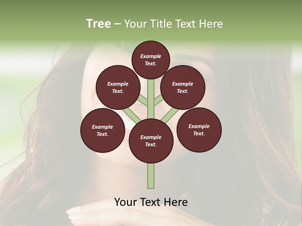 Brown Hand Dental PowerPoint Template