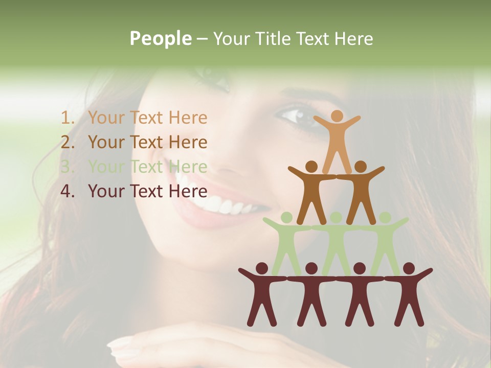 Brown Hand Dental PowerPoint Template