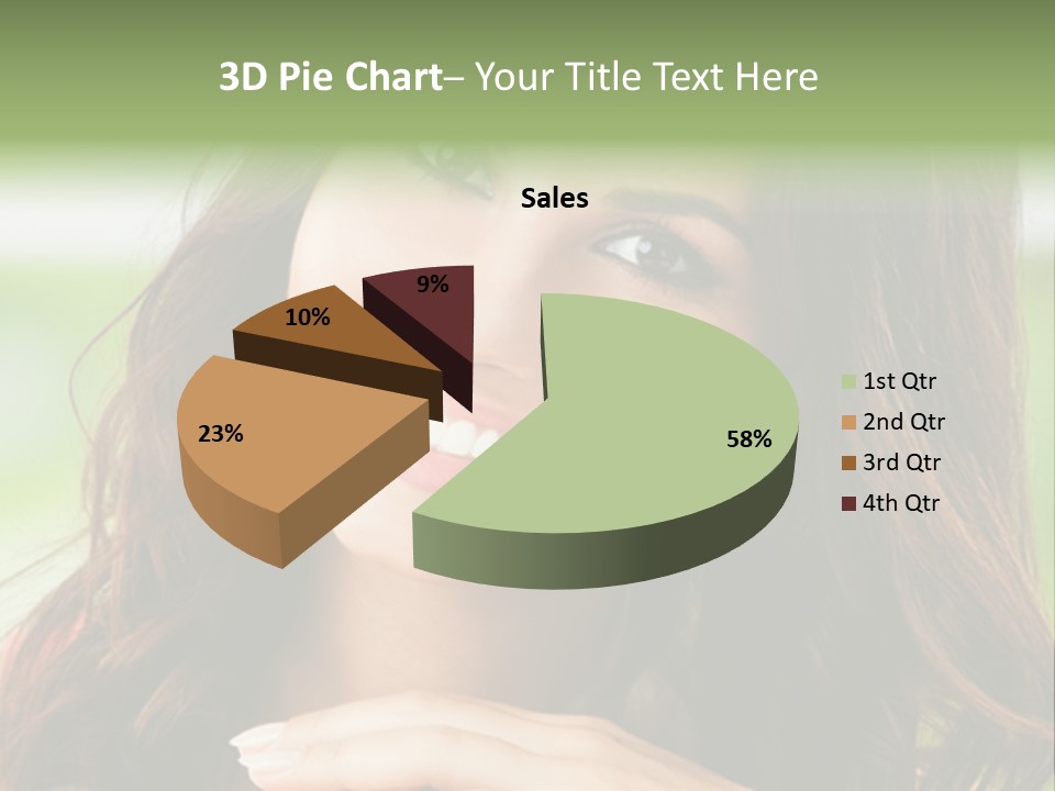 Brown Hand Dental PowerPoint Template