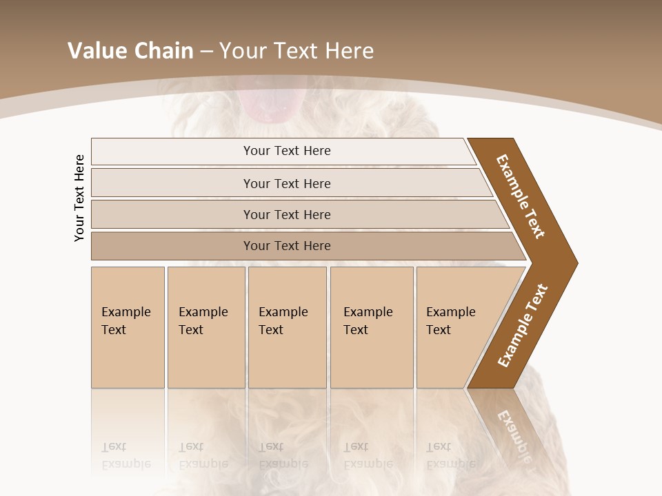 Sitting Pedigree Animal PowerPoint Template