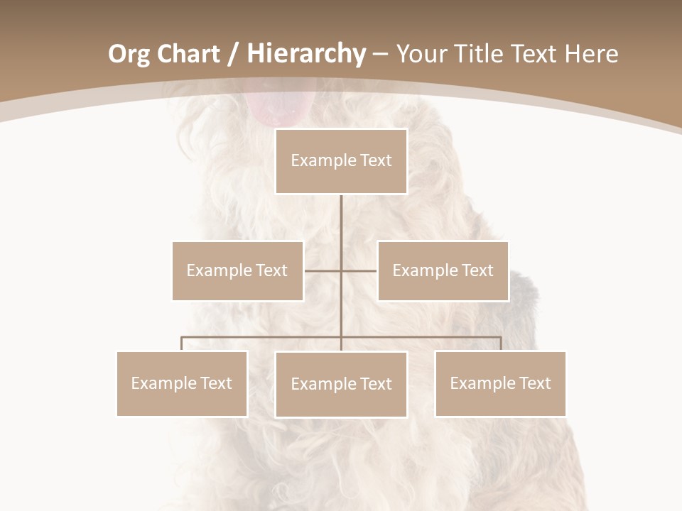 Sitting Pedigree Animal PowerPoint Template