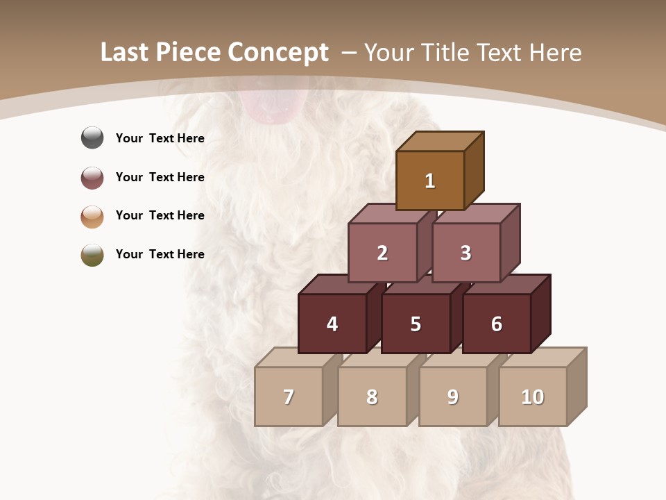 Sitting Pedigree Animal PowerPoint Template