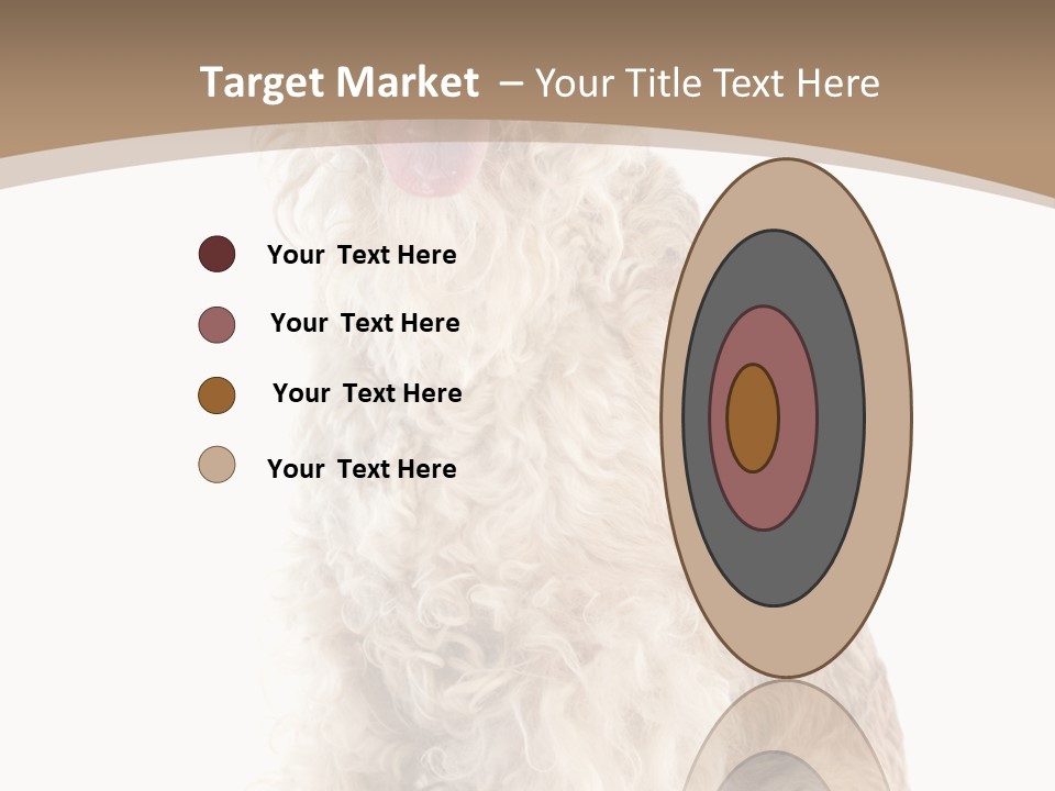Sitting Pedigree Animal PowerPoint Template