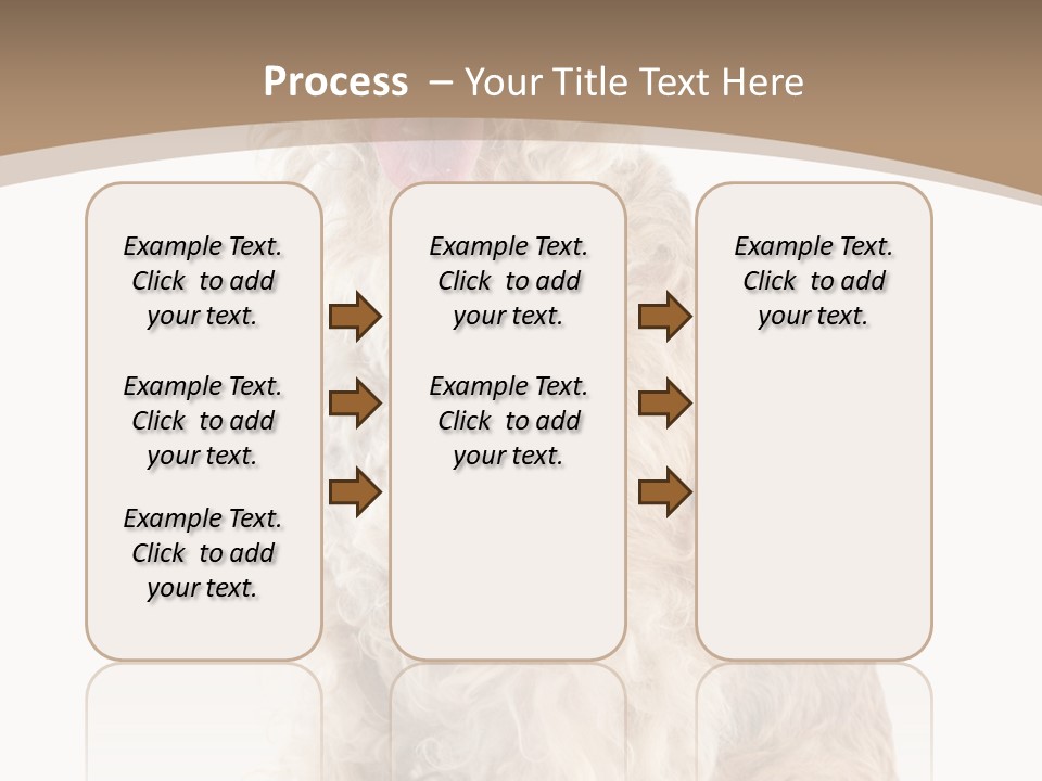 Sitting Pedigree Animal PowerPoint Template
