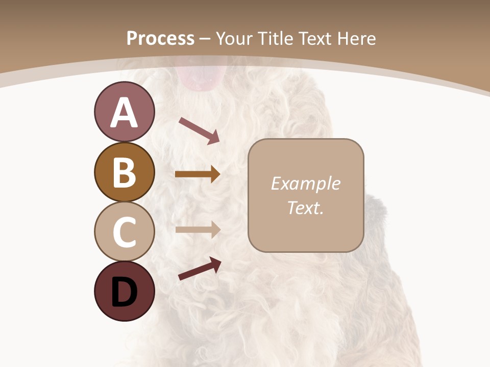 Sitting Pedigree Animal PowerPoint Template