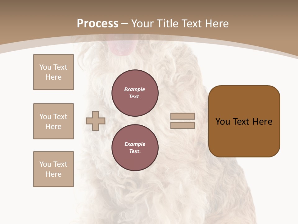 Sitting Pedigree Animal PowerPoint Template