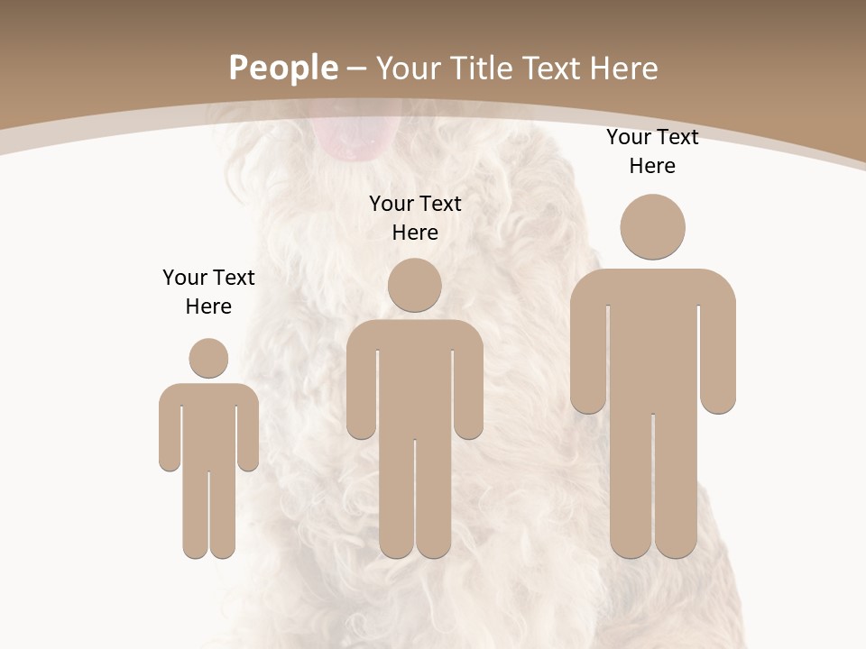 Sitting Pedigree Animal PowerPoint Template