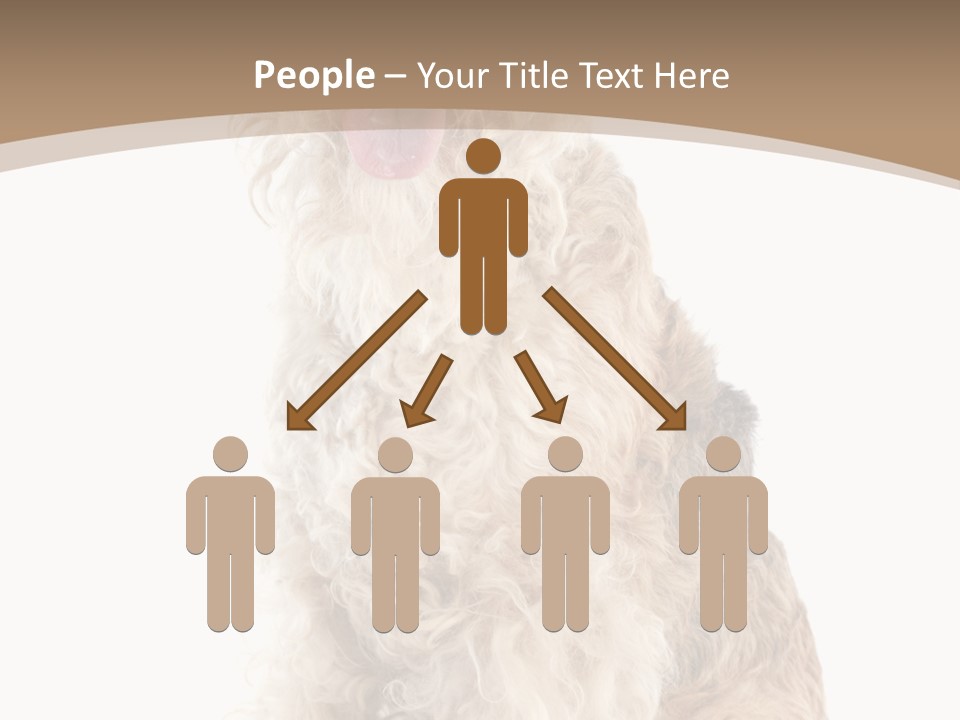 Sitting Pedigree Animal PowerPoint Template