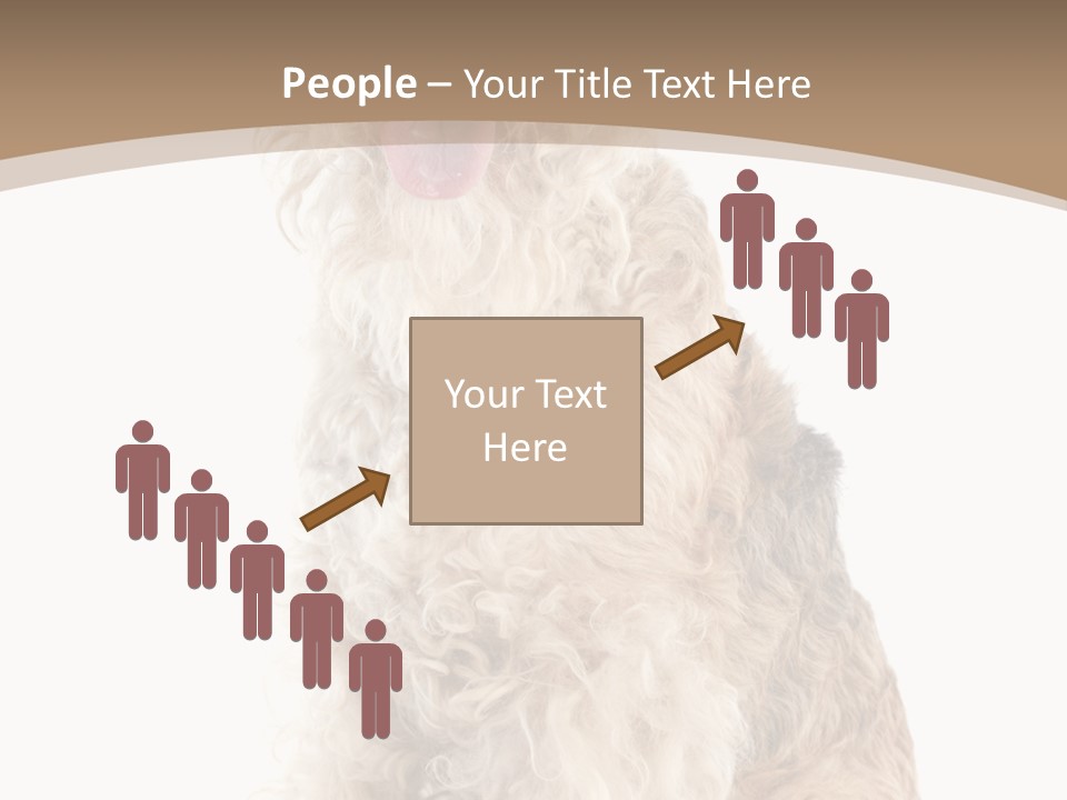 Sitting Pedigree Animal PowerPoint Template