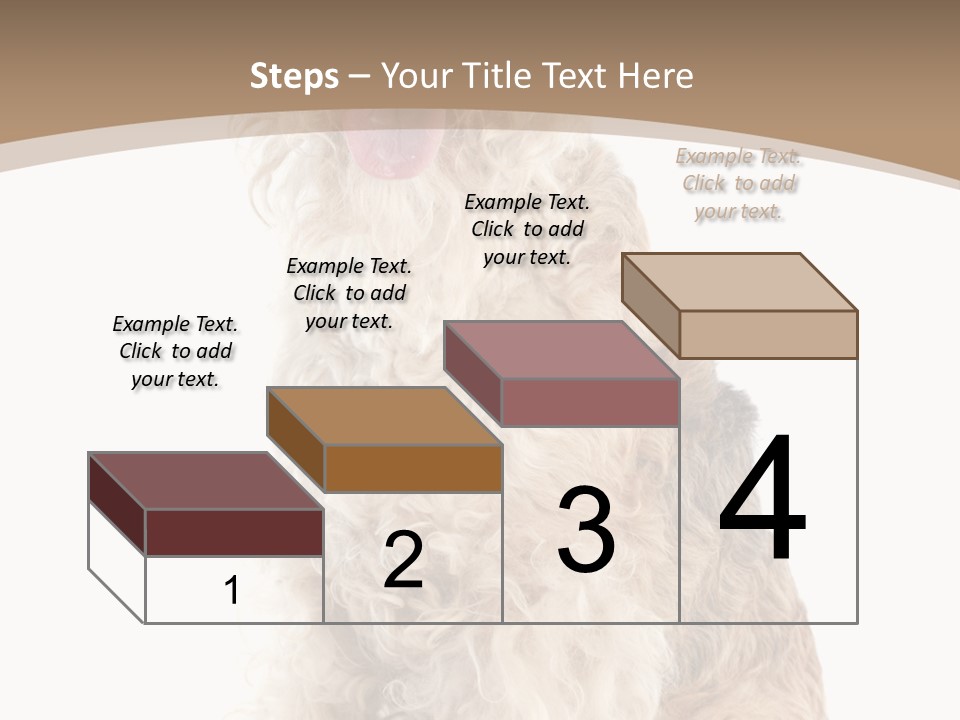Sitting Pedigree Animal PowerPoint Template