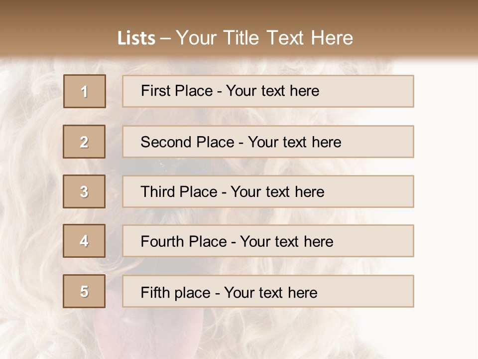 Fox Terrier Canine Studio PowerPoint Template