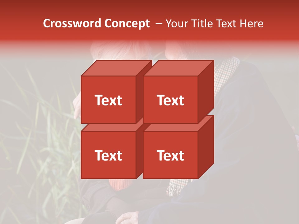 Lifestyles Female Mature PowerPoint Template