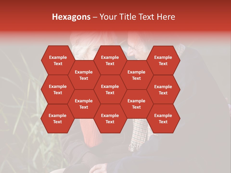 Lifestyles Female Mature PowerPoint Template