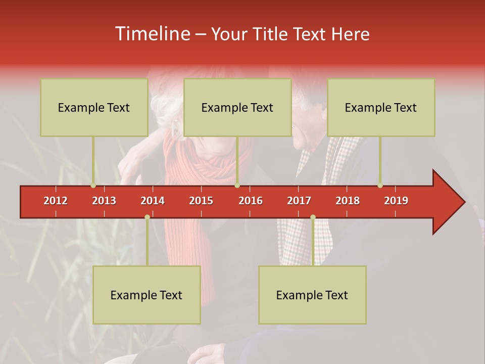 Lifestyles Female Mature PowerPoint Template