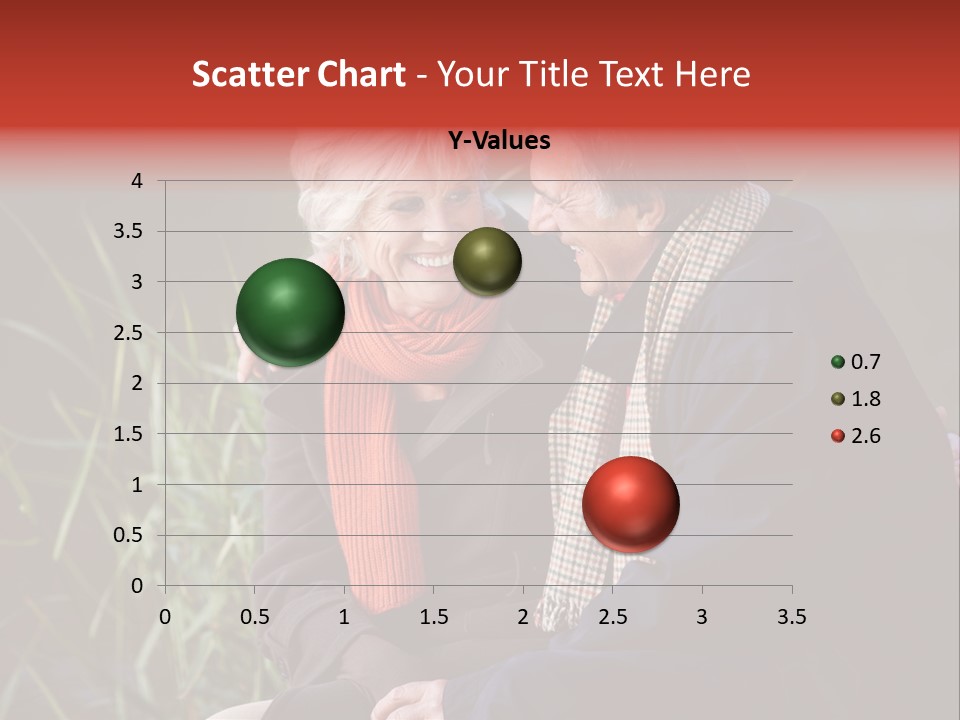 Lifestyles Female Mature PowerPoint Template