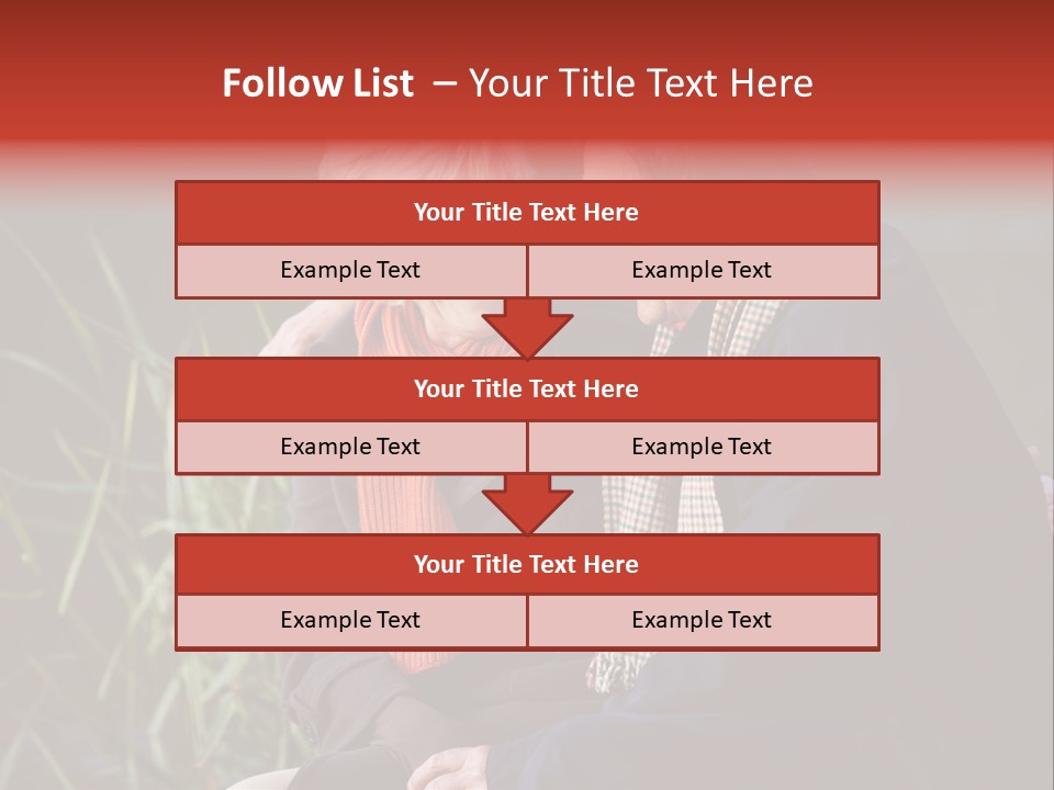 Lifestyles Female Mature PowerPoint Template