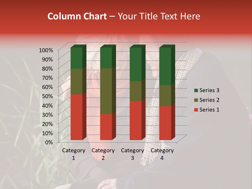 Lifestyles Female Mature PowerPoint Template