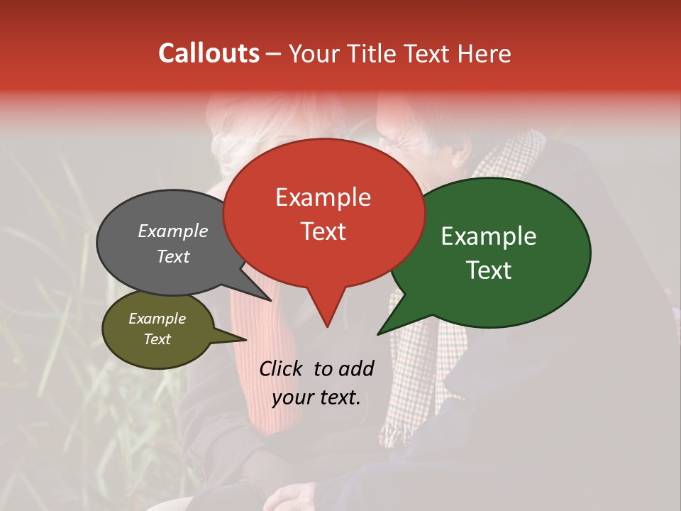 Lifestyles Female Mature PowerPoint Template