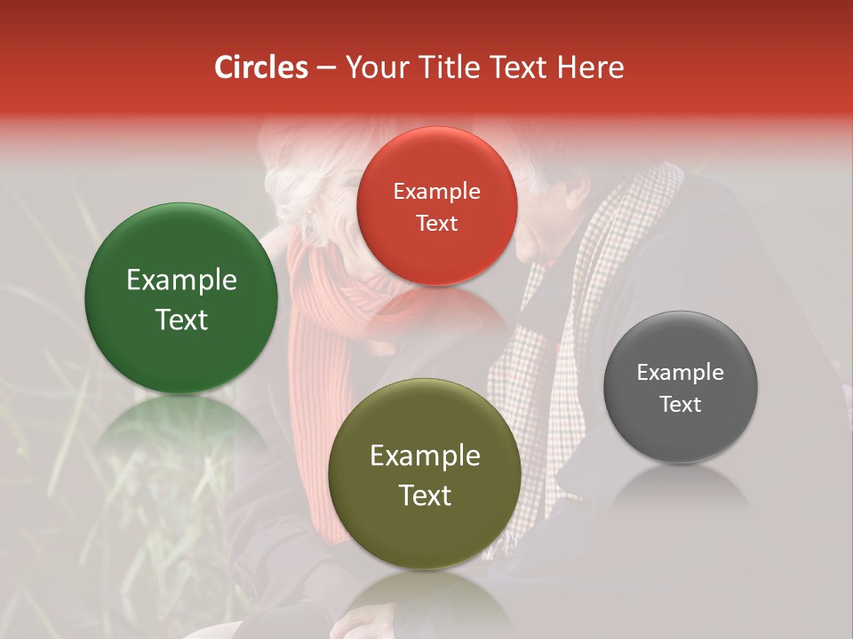 Lifestyles Female Mature PowerPoint Template