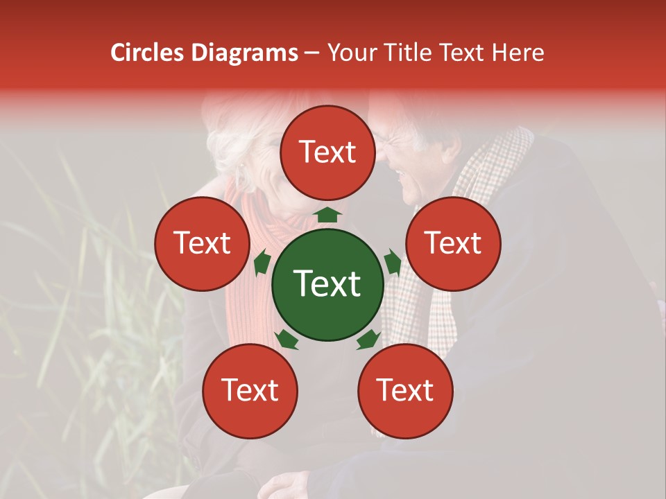 Lifestyles Female Mature PowerPoint Template