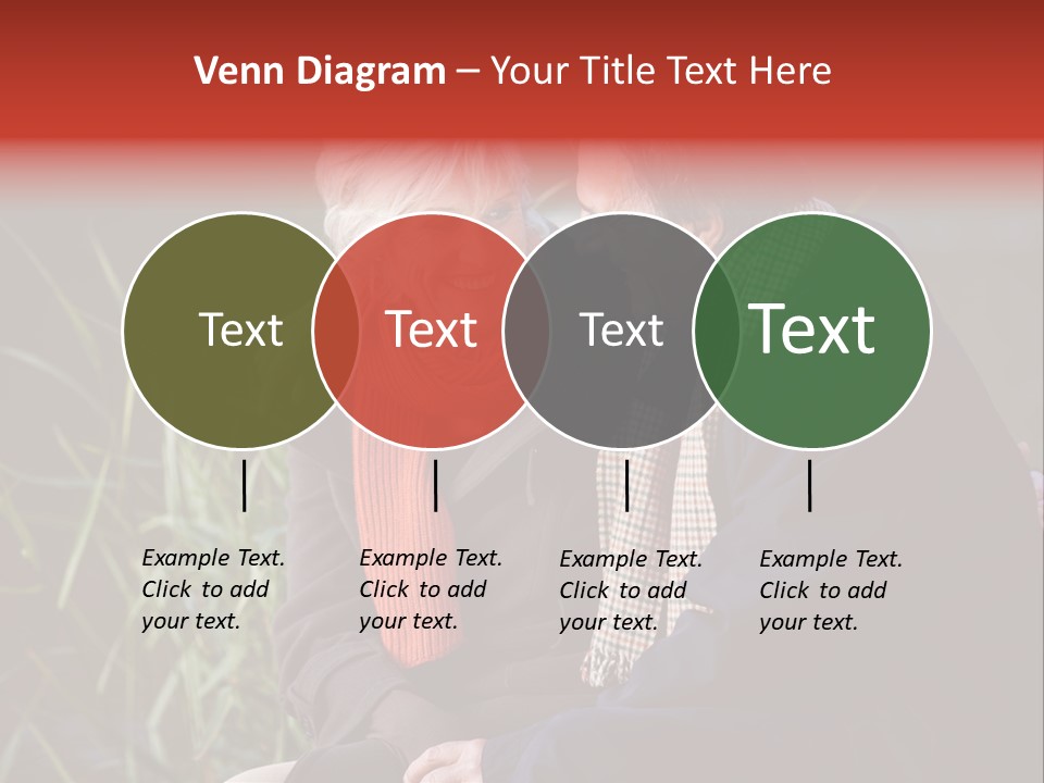 Lifestyles Female Mature PowerPoint Template