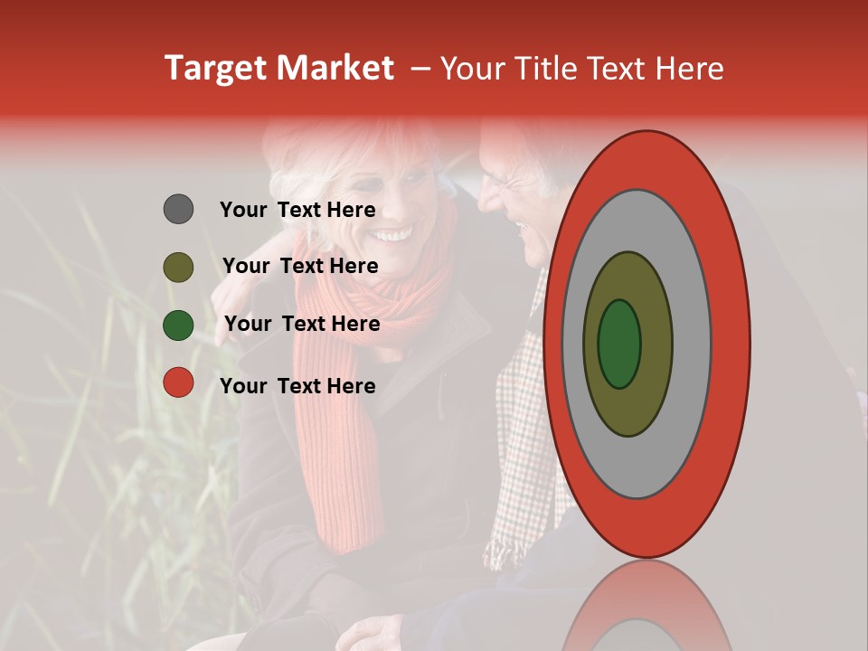 Lifestyles Female Mature PowerPoint Template