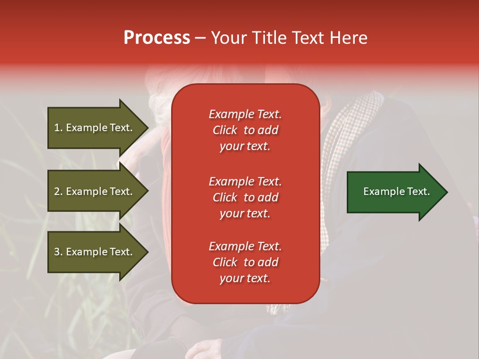 Lifestyles Female Mature PowerPoint Template