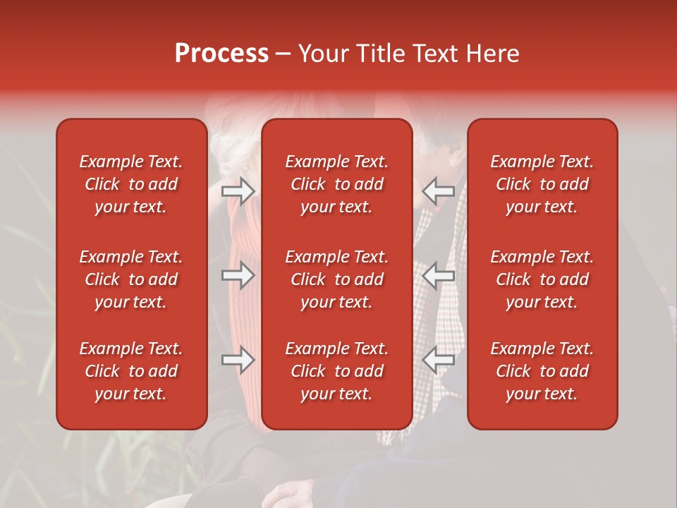 Lifestyles Female Mature PowerPoint Template